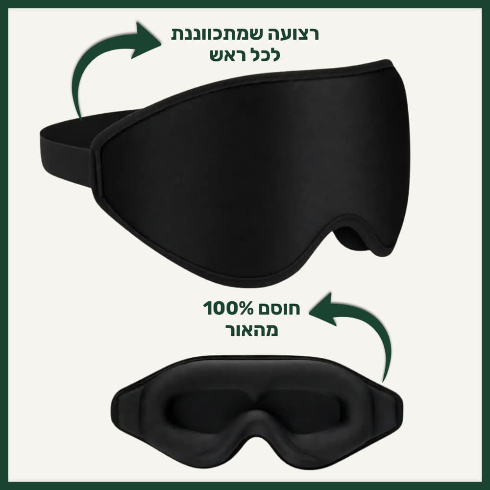 מסיכת השינה של ™ZELORD