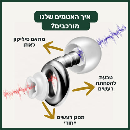 אטמי האוזניים של ™ZELORD